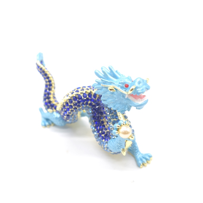 珠持ちの七宝龍（青）