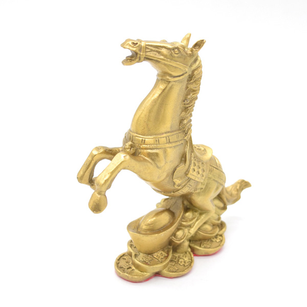 銅製の馬置物