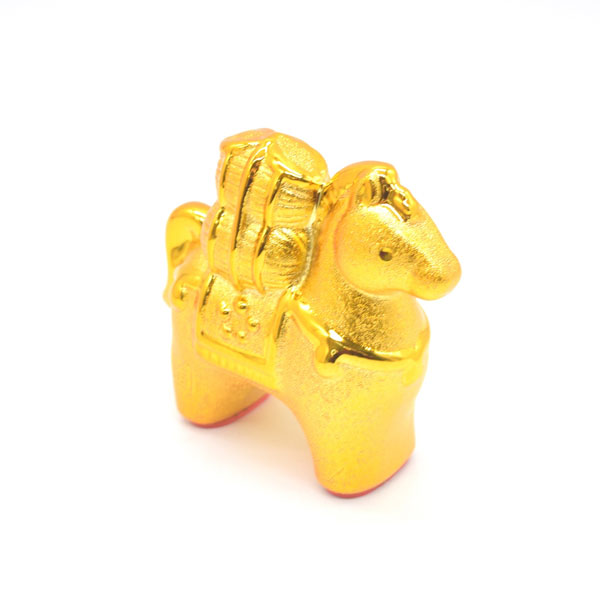 陶器製のミニ馬